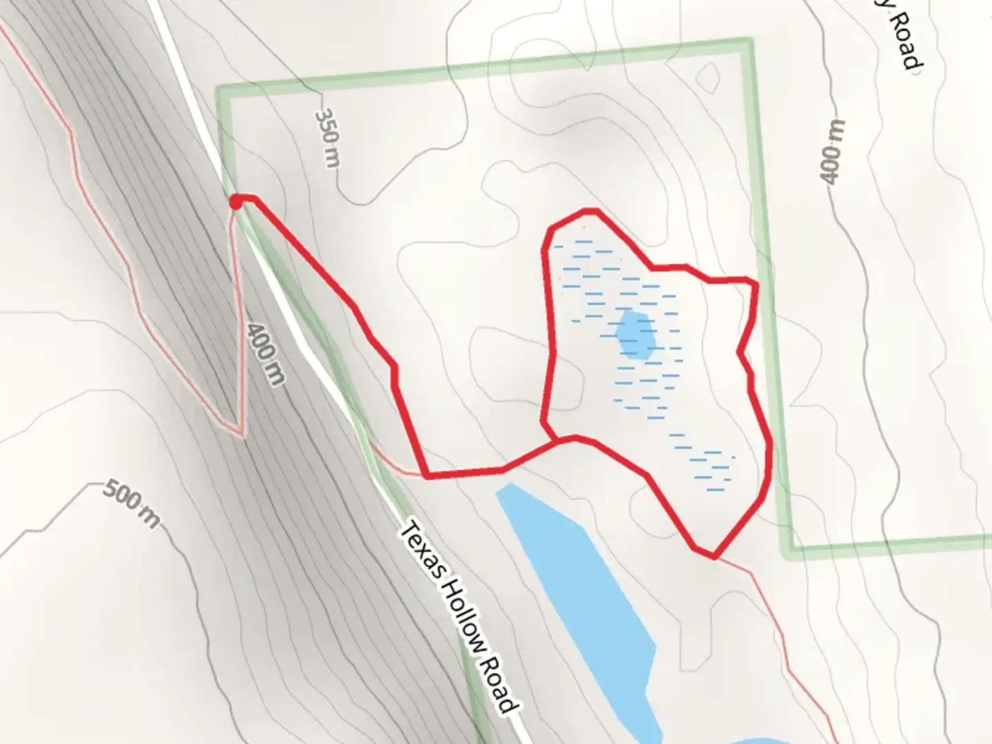 An image depicting the trail Bog Loop Trail and its surrounding area.