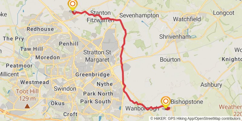 Roman Way stage 6 Map