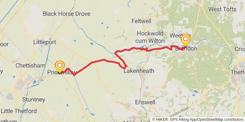 Via Beata stage 6 Map