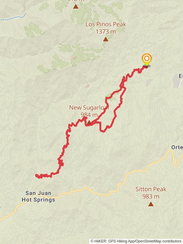 New Sugarloaf via San Juan Trail