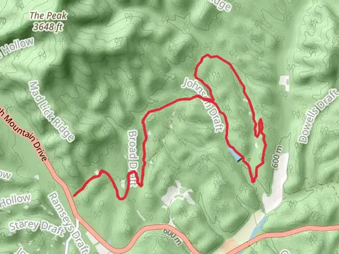 Bald Ridge Trail and Augusta Trail