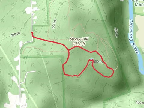 Loop around Steege Hill