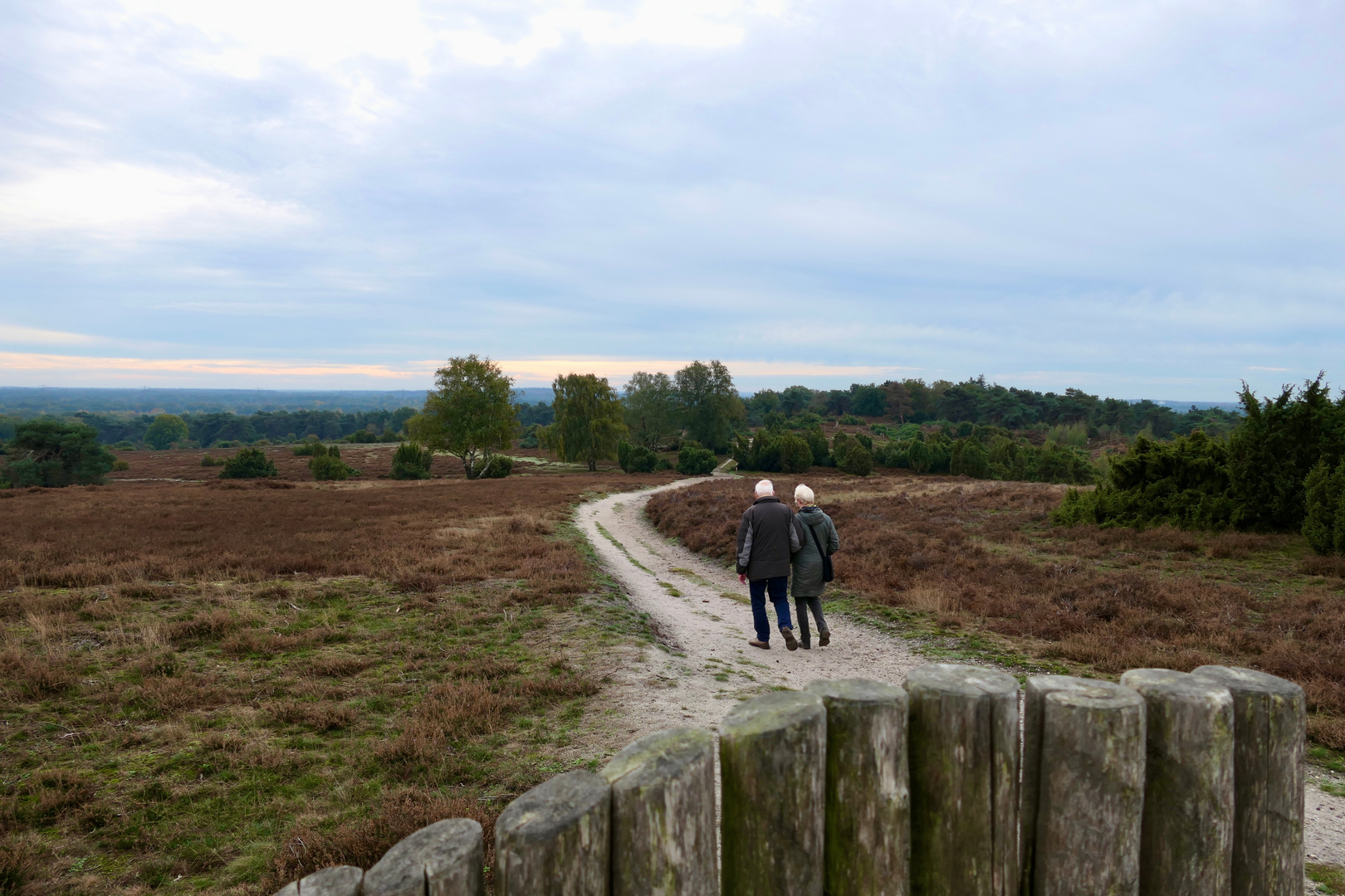 An image depicting the trail Hellendoorn to Ommen via Eelerberg and Archemerberg and its surrounding area.