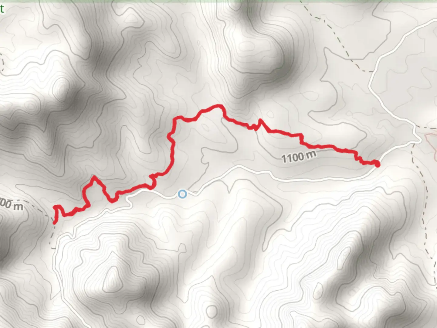 An image depicting the trail Puerto Trail and its surrounding area.
