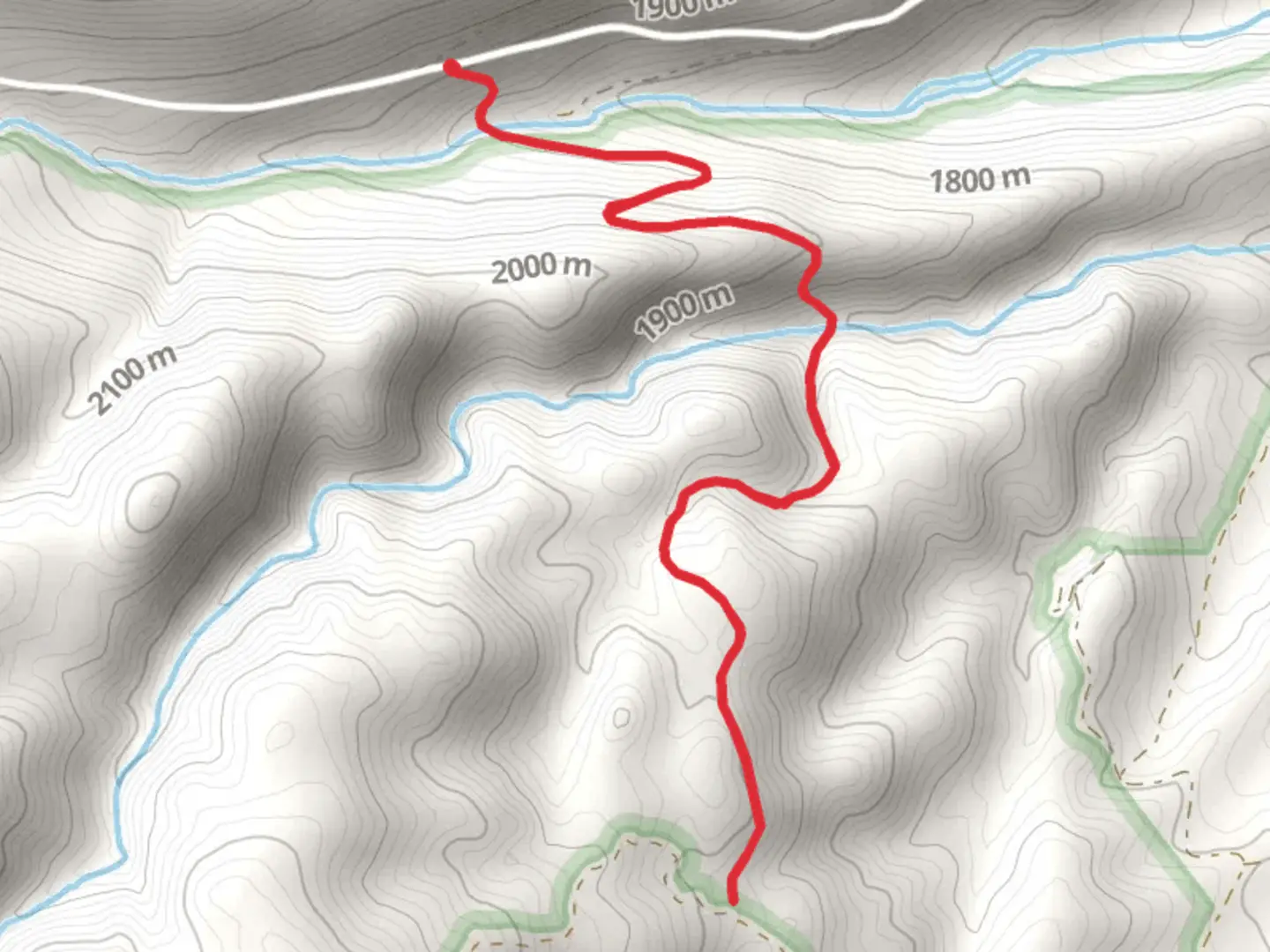 An image depicting the trail Mcmurray Meadows Stock Trail and its surrounding area.