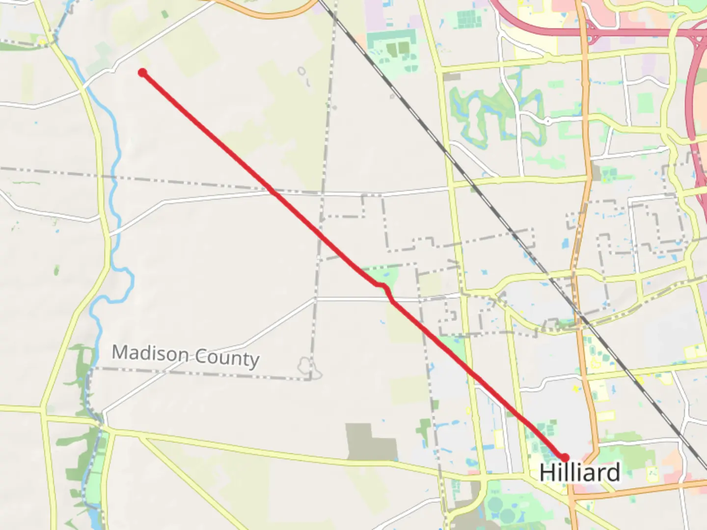 An image depicting the trail Heritage Rail Trail and its surrounding area.