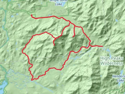 Seward Mountain Trail via Cold River Loop