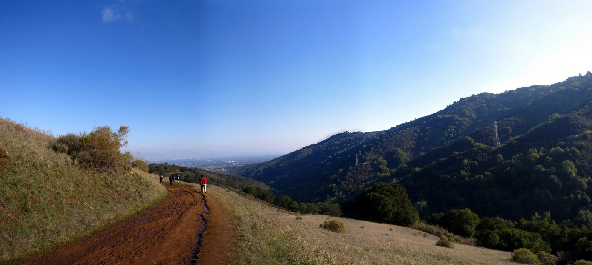 An image depicting the trail Permanente Creek, Lower Meadow and Farm Bypass Loop Trail and its surrounding area.