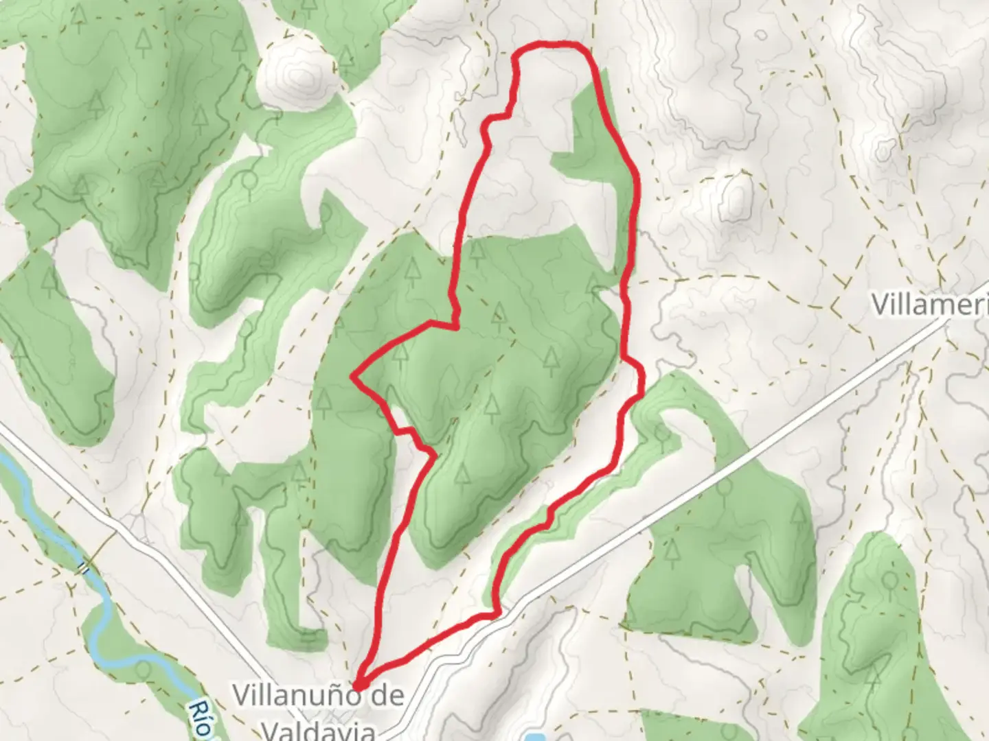 An image depicting the trail Path of the Sources SL P 4 and its surrounding area.