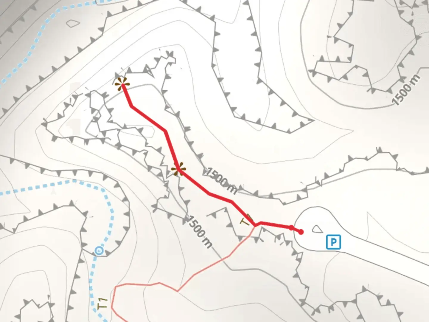 An image depicting the trail Big Spring Overlook Trail and its surrounding area.