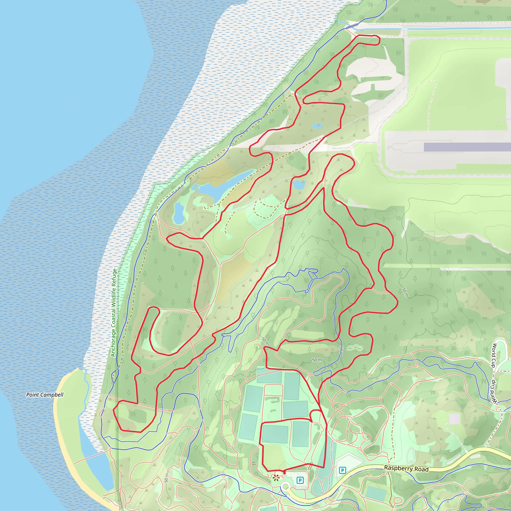 Arlene's Way and Sisson Loop mobile static map