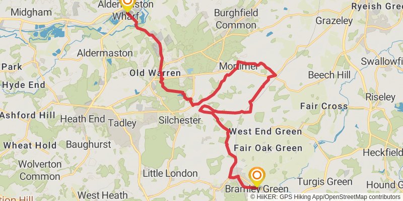 15 Loop Walk from Ascot stage 4 Map