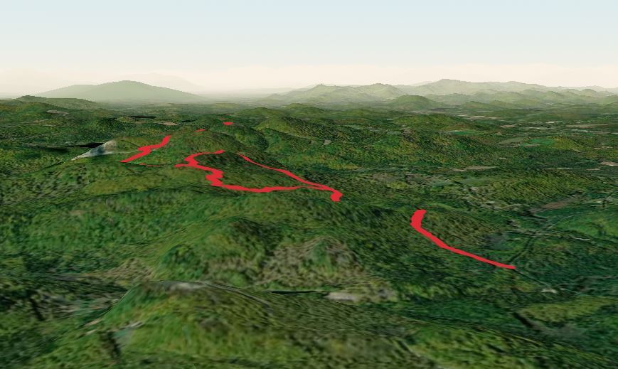 Hosac Mountain and Sawyer Mountain