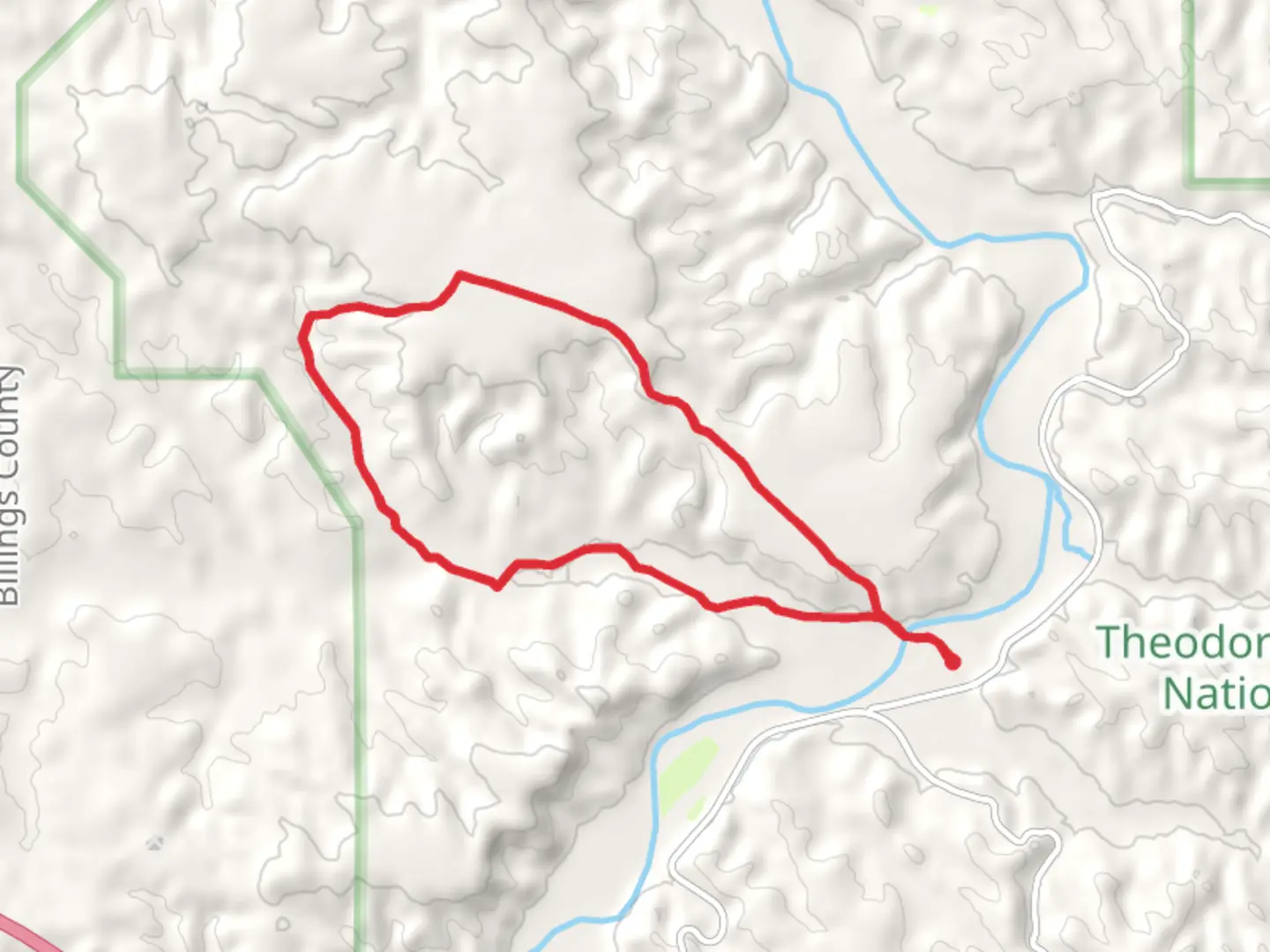 An image depicting the trail Tomamichael Spring - Big Plateau Loop Trail and its surrounding area.