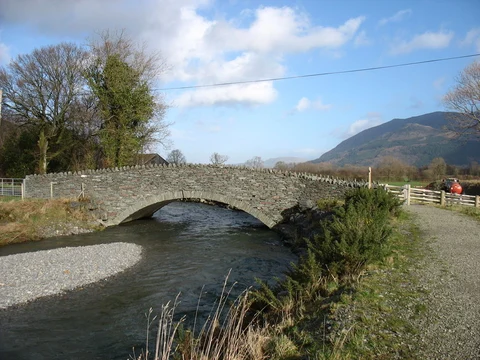 Stair Riverside Walk from Little Braithwaite
