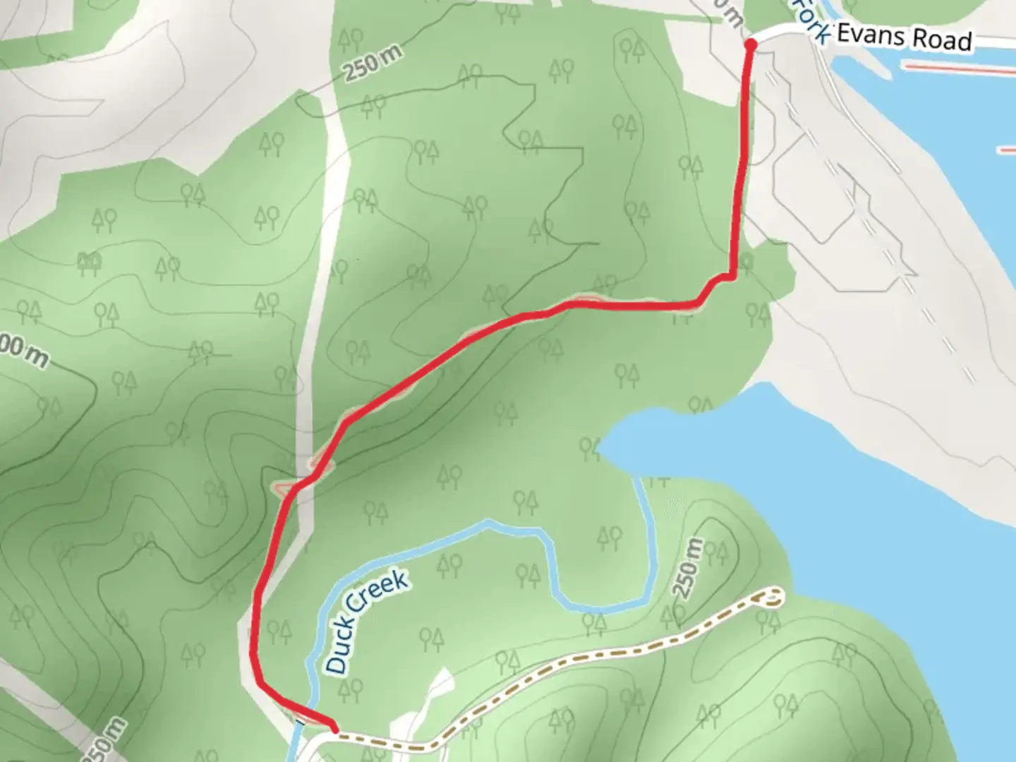 An image depicting the trail Buckeye Trail - Lake Logan and its surrounding area.