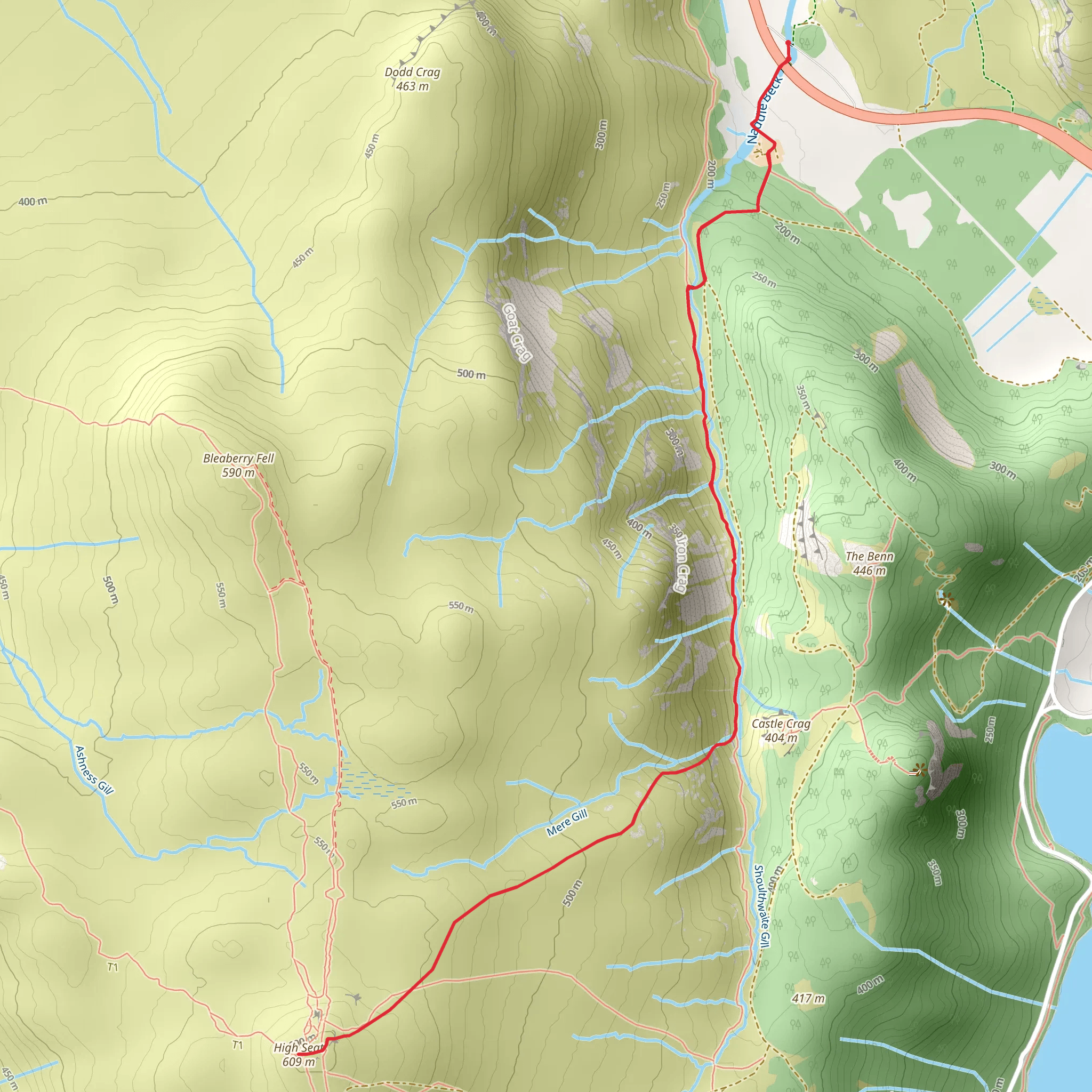 High Seat mobile static map