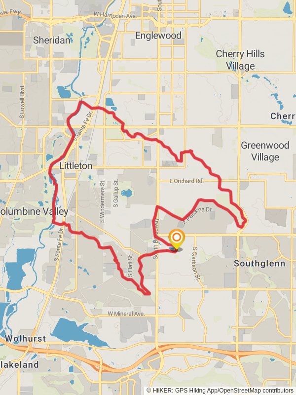 High Line Canal and Lee Gulch Trail Loop