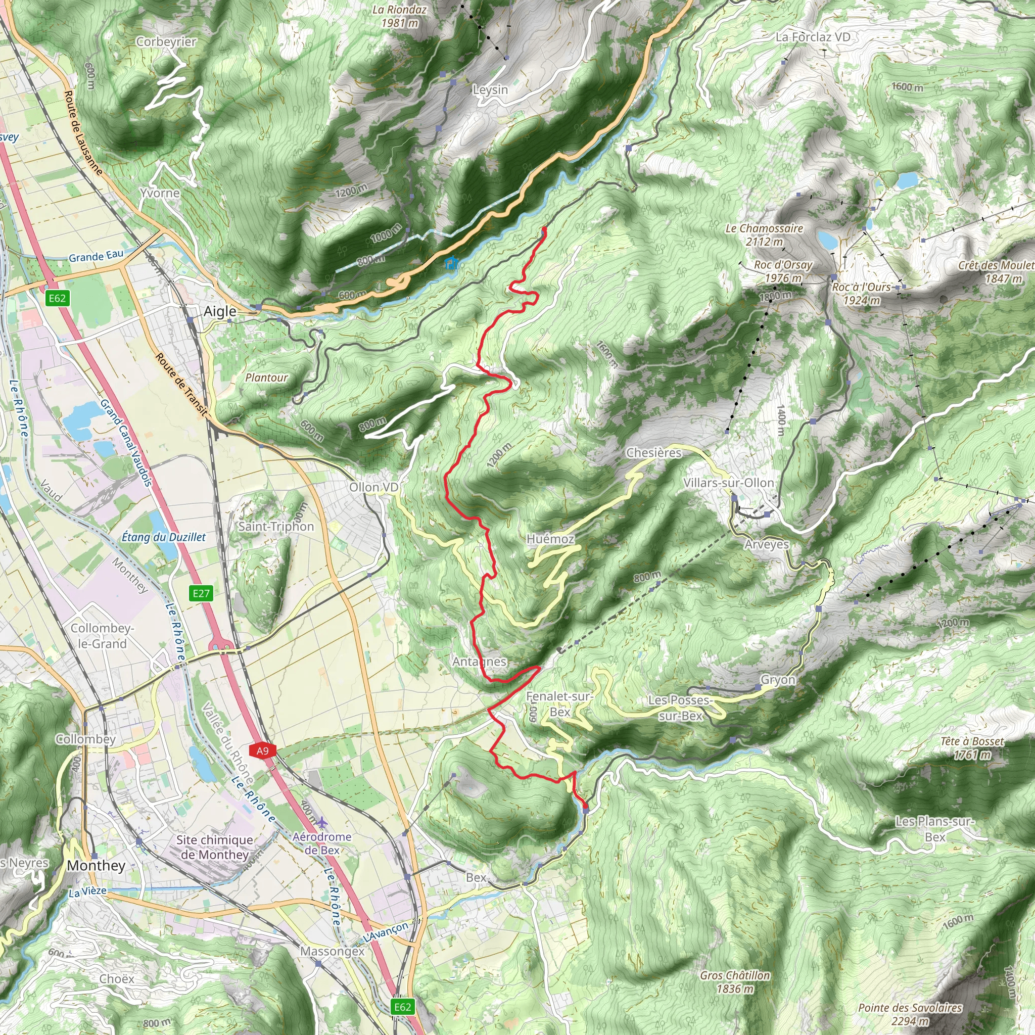 Sentier du Sel mobile static map