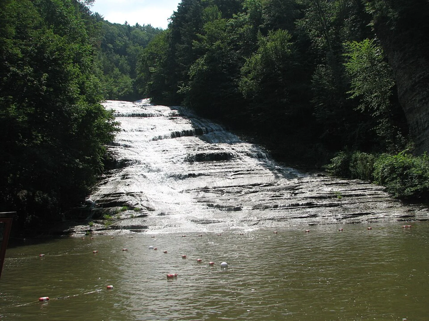 An image depicting the trail Buttermilk Creek Loop via Rim and Gorge Trail and its surrounding area.