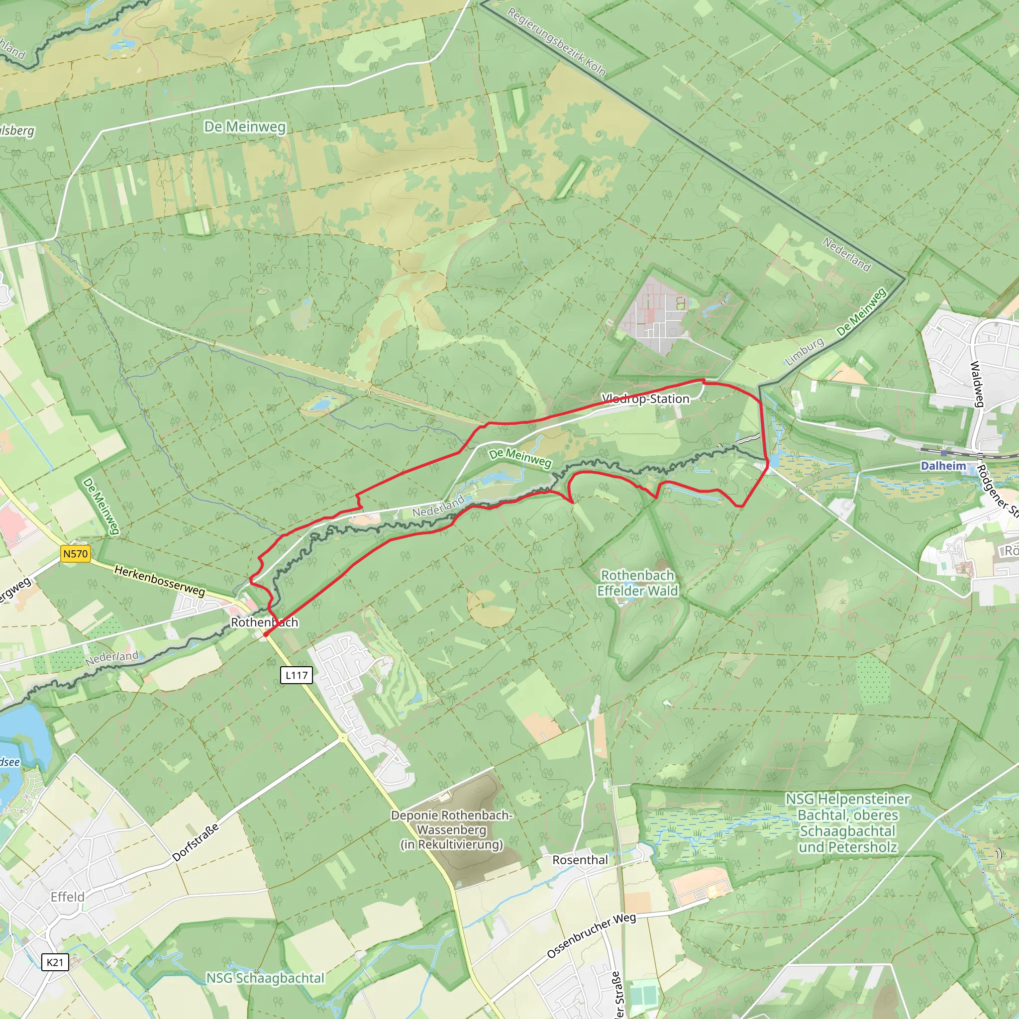 Rothenbach Loop mobile static map