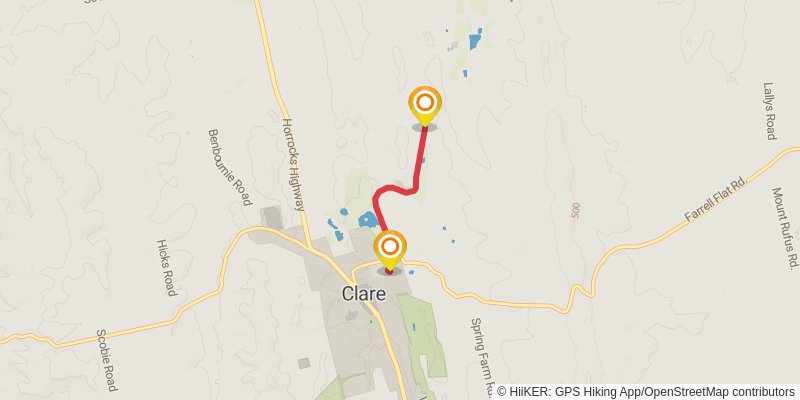 The Riesling Trail alt 1 Map
