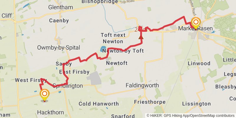 Towers Way stage 6 Map