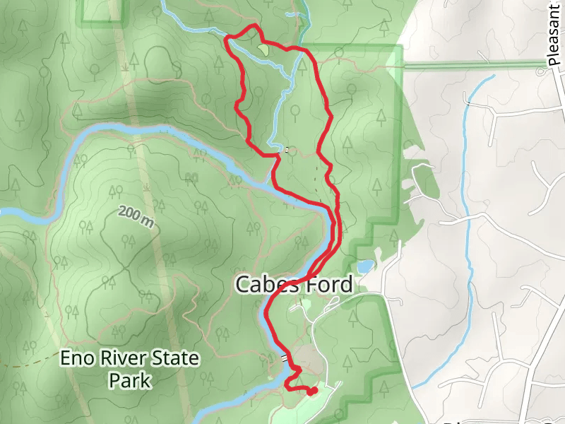 Buckquarter Creek, Ridge and Cox Mountain Loop Trail