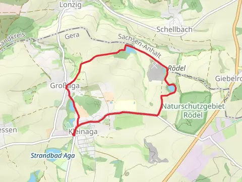 Grosser Hainteich in Kleinaga