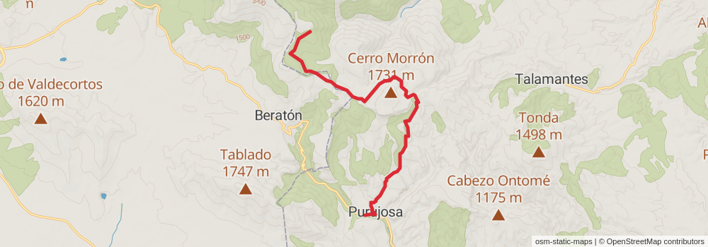 GR 90 Sendero Ibérico Zaragozano stage 3 Map