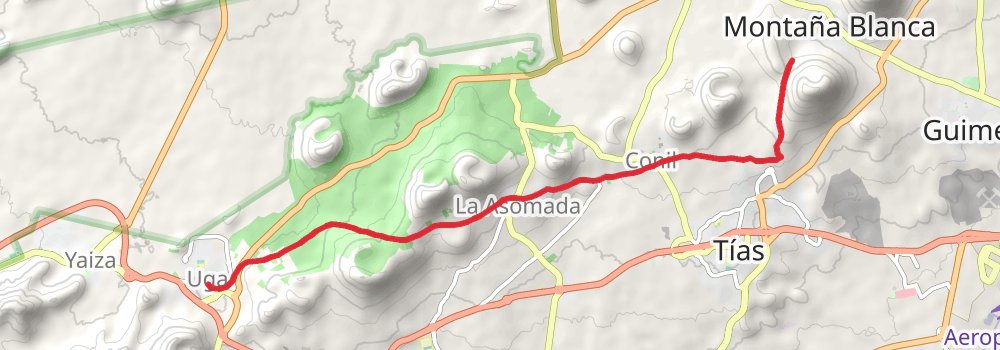 GR 131 Fuerteventura stage 3 Map