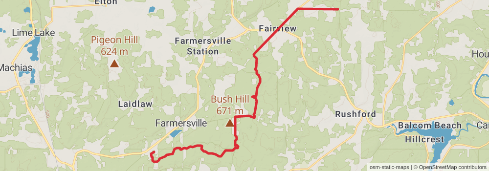 American Perimeter Trail - Northern Appalachian Primary stage 33 Map
