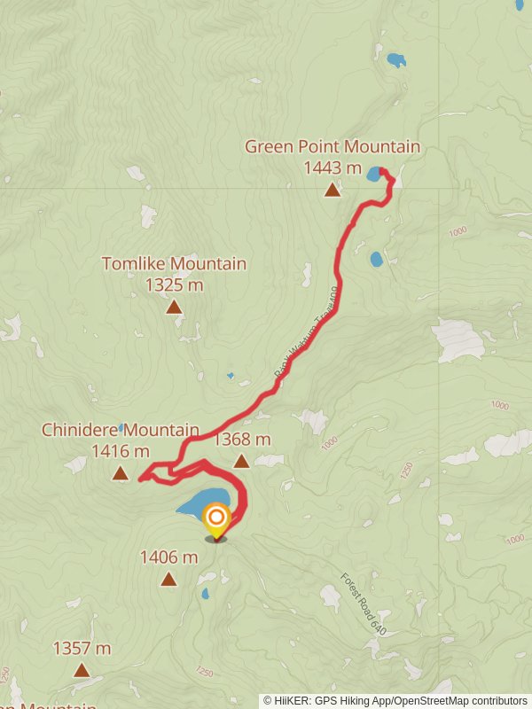 Rainy Lake, Wahtum Lake and PCT