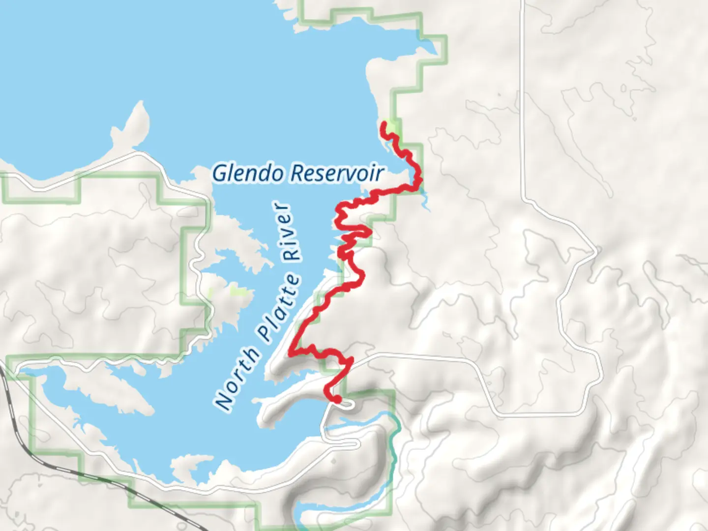 An image depicting the trail Sandy Beach Dune Campground via Narrows Bluff and its surrounding area.