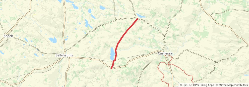 Beara Breifne Way stage 28 Map