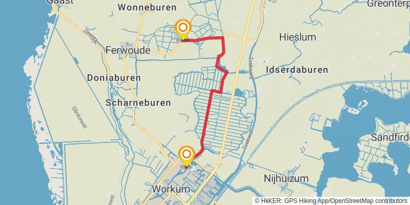 Elfstedenpad alt 5 Map