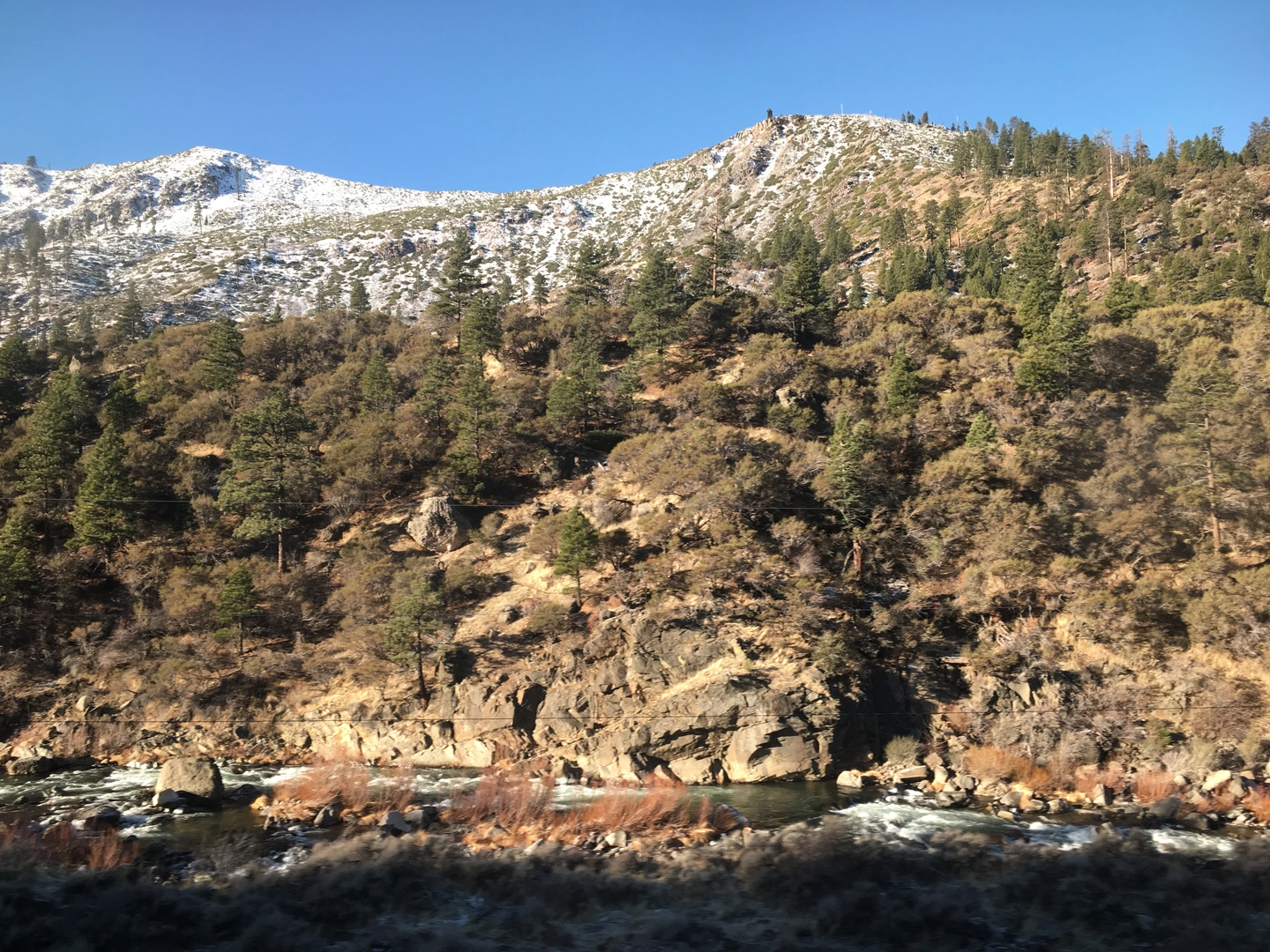 An image depicting the trail Pine Way and Garson Road and its surrounding area.