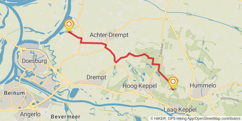 Graafschapspad alt 3 Map