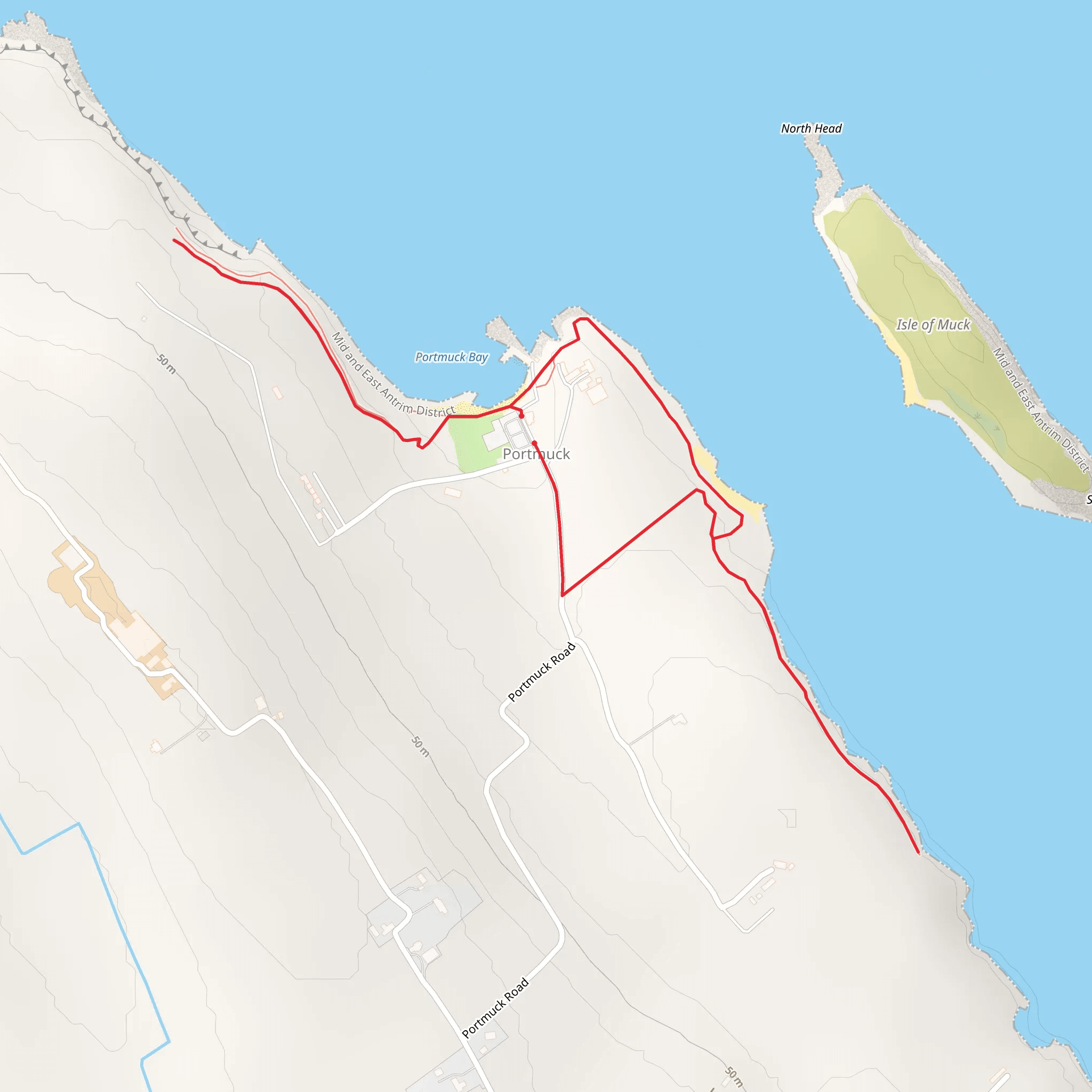 Portmuck mobile static map