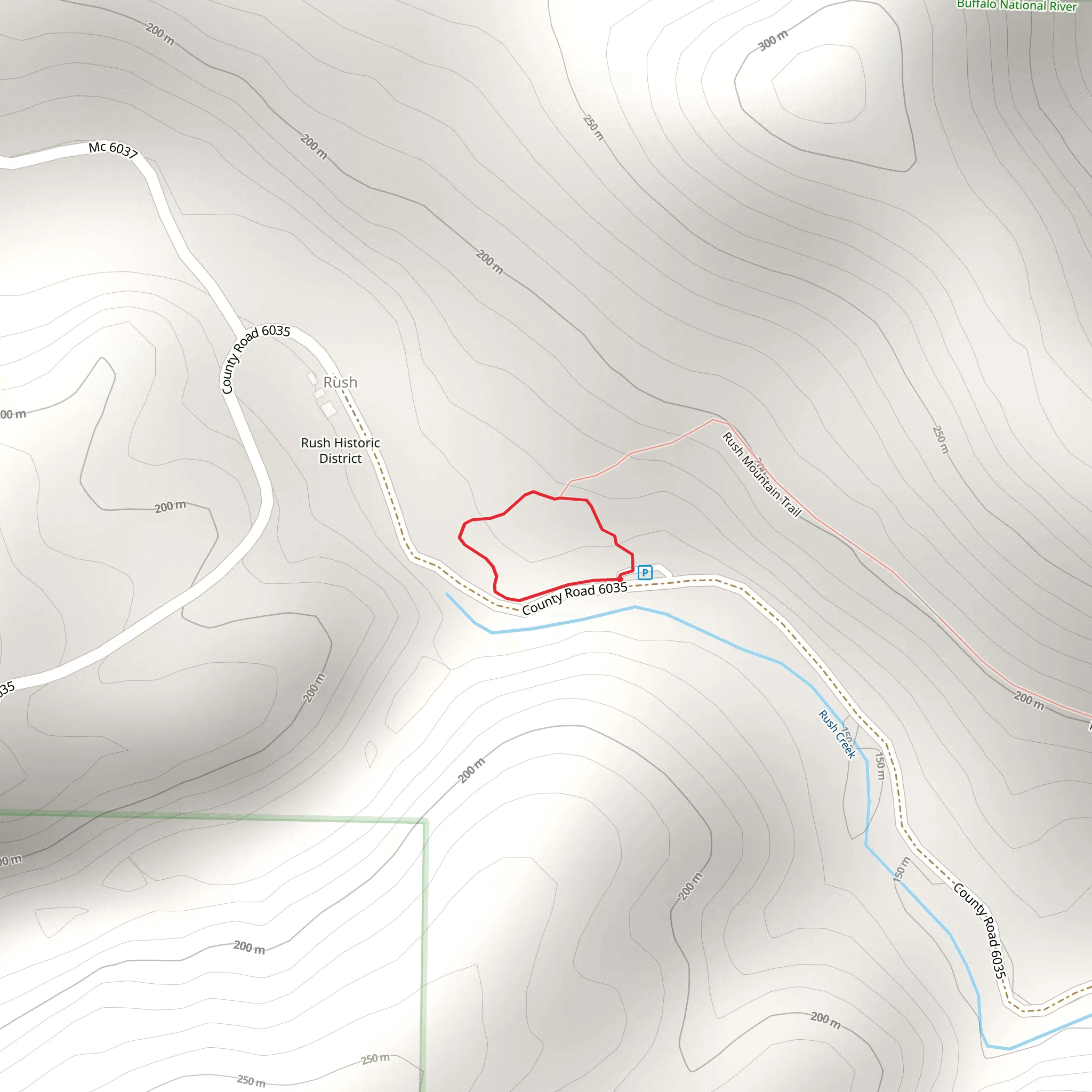 County Road 6035 Loop mobile static map