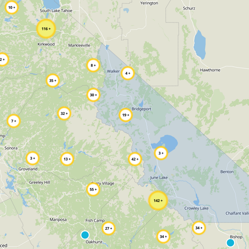 Mono County Static Map