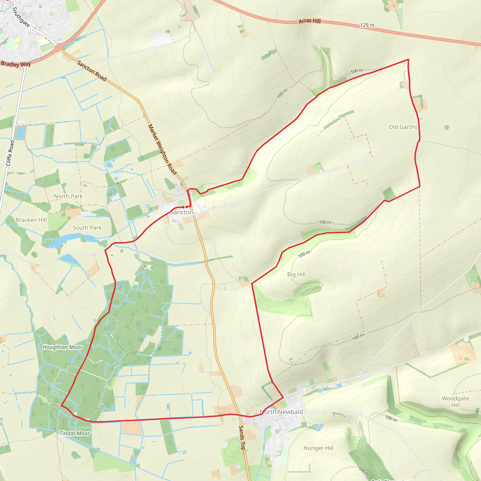 Sancton Loop mobile static map