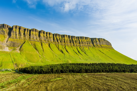 An image depicting the trail Ben Bulben Loop and its surrounding area.