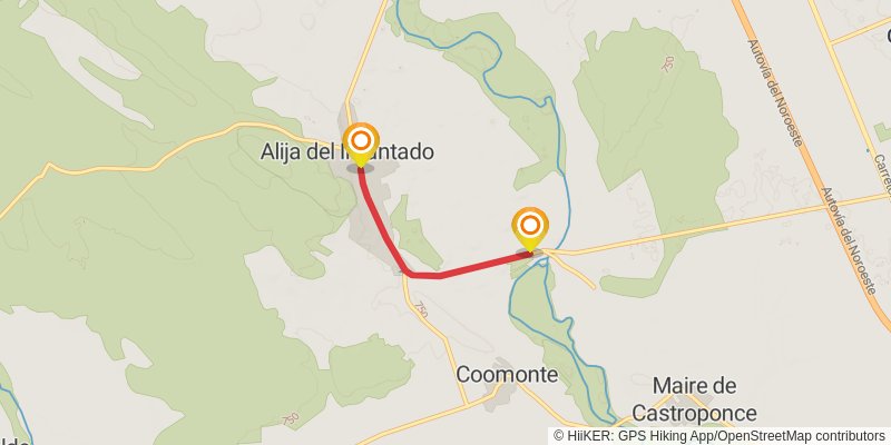 Via de la Plata alt 2 Map