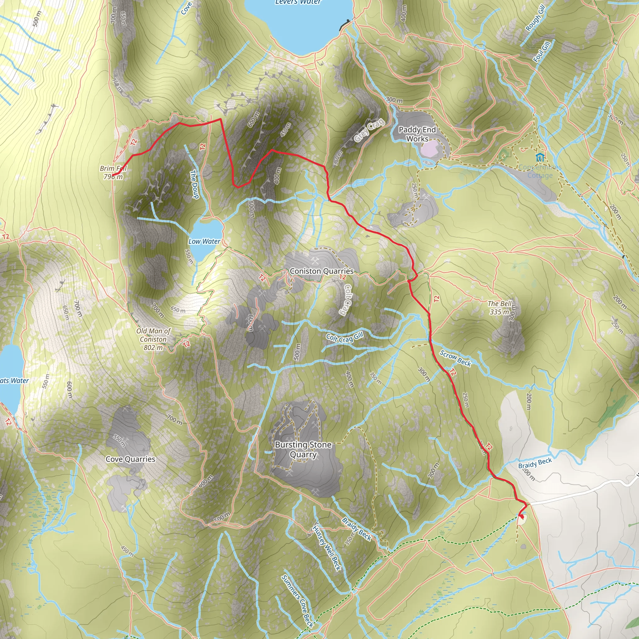 Brim Fell mobile static map