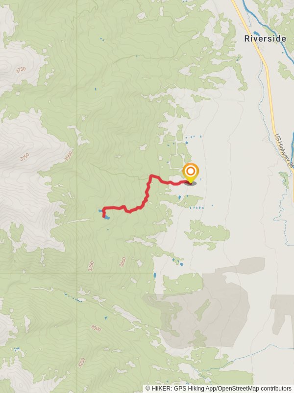 Harvard Lakes via Three Elk Trail