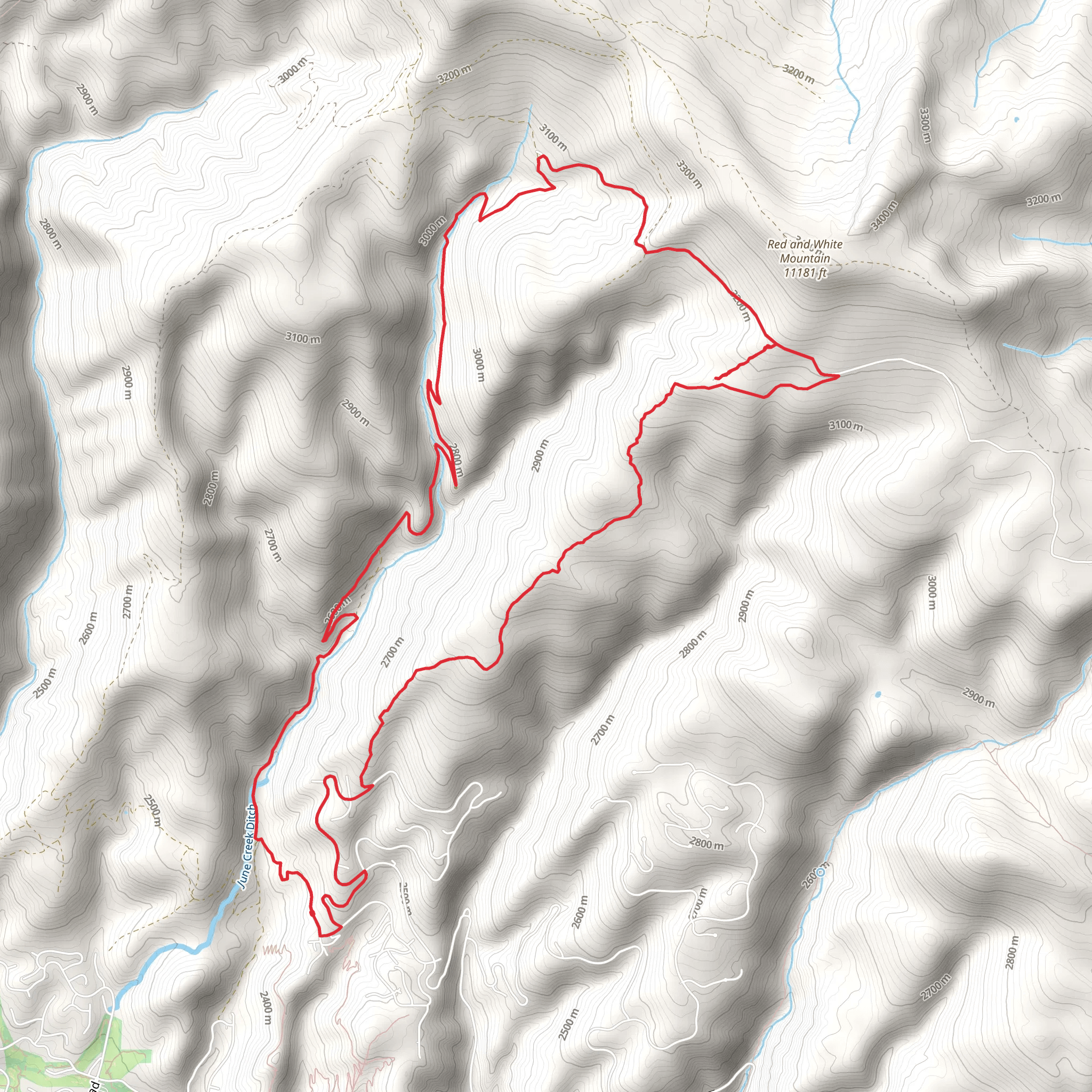 Wildridge Road and 717 June Creek Road Loop mobile static map