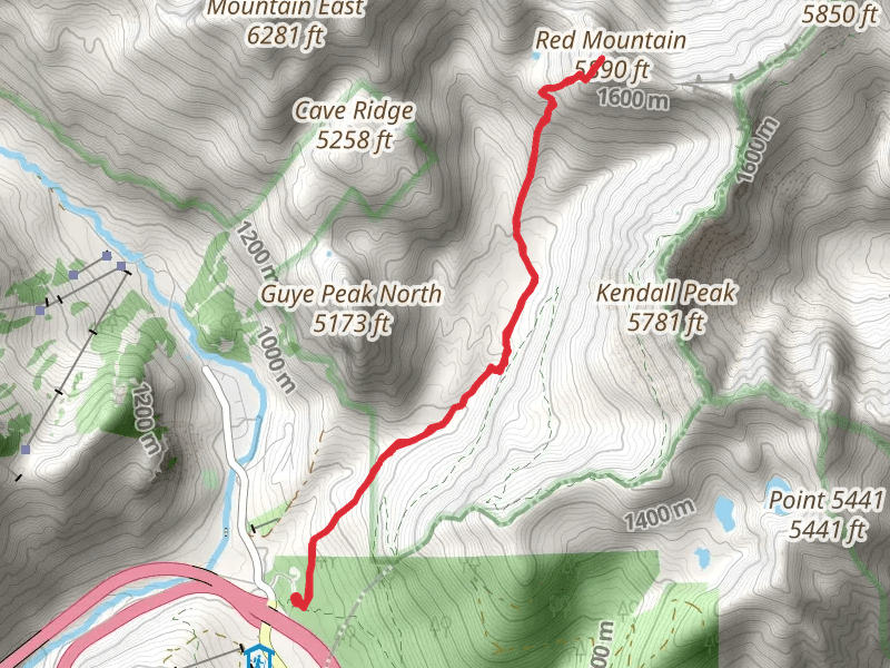 Red Mountain Out and Back