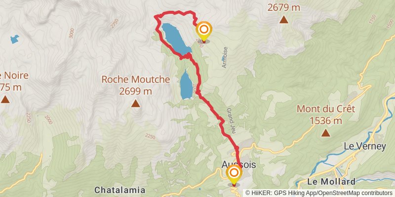Tour de Haute Maurienne Vanoise stage 10 Map