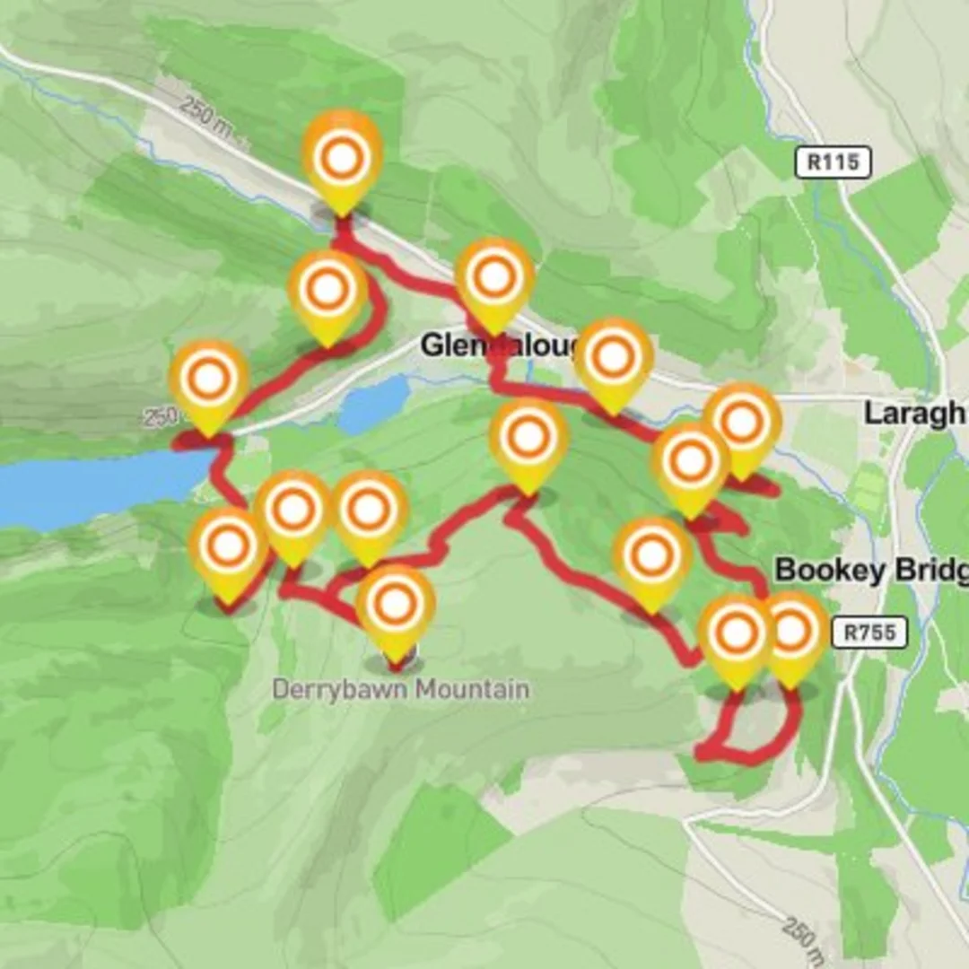 An image depicting the trail Summer In Speedgoats and its surrounding area.